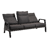 Loungebank Treviso Forte - antraciet