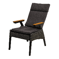 Tuinstoel Florence Forte - zwart