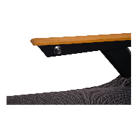 Loungestoel Florence Forte - zwart