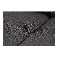 Loungebank Florence Alu - antraciet