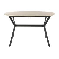 Fraaai Dexter bartafel Deens ovaal 140 cm keramiek - beige