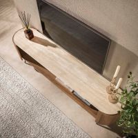 Fraaai Jaspy tv-meubel 180cm keramiek travertin