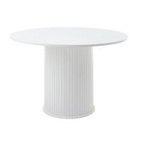 Nordic Home Kelly ronde eetafel Ø120 cm - wit