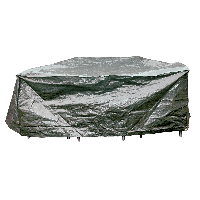 Beschermhoes zitgroep Ø200cm - grijs