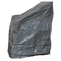 Beschermhoes voor stapelstoelen - grijs