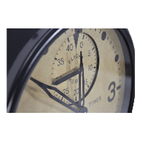 Durham wandklok ø46x10cm
