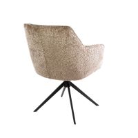 Fraaai Diego eetkamerstoel - alura zand