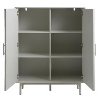 Nordic Home Luna wandkast - grijs/beige