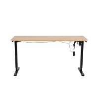 Verstelbaar bureau met verlichting - naturel