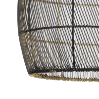 Meya hanglamp Ø30x37 cm metaal zwart van het woonmerk Light & Living