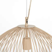 Rilana hanglamp metaal Ø45 cm beige van het woonmerk Light & Living