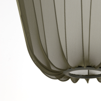 Plumeria hanglamp Ø50x60 cm donkergroen van het woonmerk Light & Living