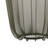 Plumeria hanglamp Ø34x40 cm donkergroen