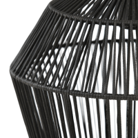 Deya hanglamp Ø30x37 cm mat zwart van het woonmerk Light&Living