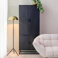 Label51 Luff hoge kast 80x40x190 cm zwart