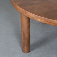 Elly eettafel ø140x75 cm - naturel