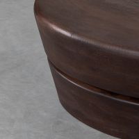 Javi salontafel mangohout 110x80x32 cm - espresso