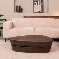 Javi salontafel mangohout 110x80x32 cm - espresso