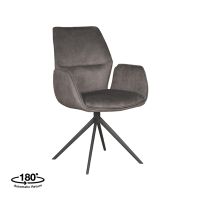 Mellow eetkamerstoel - antraciet