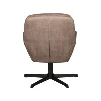 Moss fauteuil micro suede - taupe