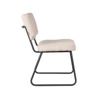 Label51 Noah eetkamerstoel bouclé naturel