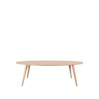 Label51 Ines eettafel 210x110x76 cm - naturel