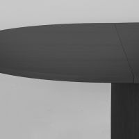 Label51 Oliva ovale eettafel 150x130x75cm + verlenging 50 cm