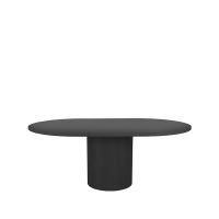 Label51 Oliva ovale eettafel 150x130x75cm + verlenging 50 cm
