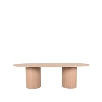 Oliva eettafel 240x120x75cm - naturel