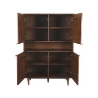 Jule wandkast - walnoot