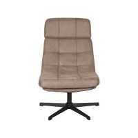 Label51 Alvar fauteuil micro suede - taupe