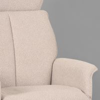 Verdal fauteuil bouclé - naturel