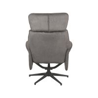 Verdal fauteuil cosmo + hocker - antraciet