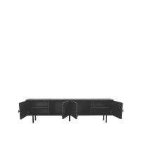 Cotia tv-meubel 220x40x60 cm - zwart