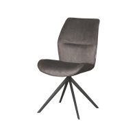 Comfy eetkamerstoel - antraciet