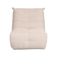 Take it easy fauteuil bouclé - naturel