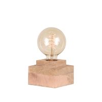 Label51 Block tafellamp mangohout 11 cm naturel