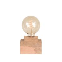 Label51 Block tafellamp mangohout 11 cm naturel