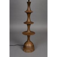 Dutchbone Cath tafellamp - walnoot