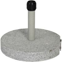 Parasolvoet rond graniet 30 kg
