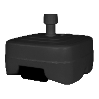 Parasolvoet kunststof vulbaar 50ltr