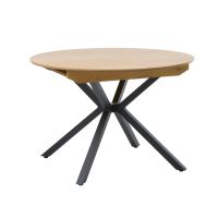 Lenard eettafel rond Ø120-160 cm - naturel