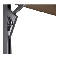 Zweefparasol Taurus 3x3mtr - taupe