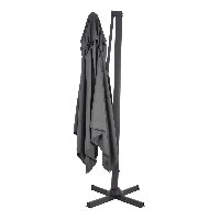 Zweefparasol Taurus 3x4mtr - grijs