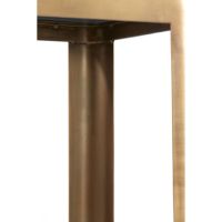 Oxe pilaar set van 2 - antiek brons/smoke