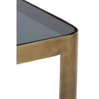 Oxe pilaar set van 2 - antiek brons/smoke