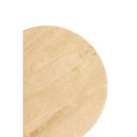 Mirto bijzettafel ø40 cm hout - mat naturel