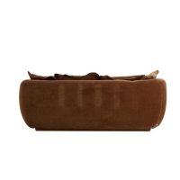 Light & Living Braila 3-zitbank velvet - bruin