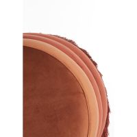 Light & Living Tacitu poef ø50x45 cm - bordeaux