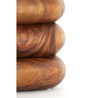 Facundo bijzettafel 45x31x48 cm hout - naturel